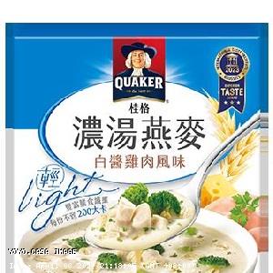 YOYO.casa 大柔屋 - Quaker Oatmeal Soup Chicken in White Sauce,45g*5 