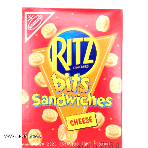 YOYO.casa 大柔屋 - Ritz Crackers Bits Sandwiches Cheese,298g 