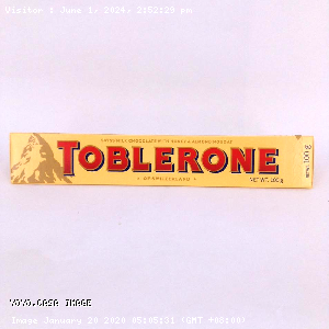 YOYO.casa 大柔屋 - Toblerone Swiss Milk Chocolate with Honey and Almond Nougat,100g 
