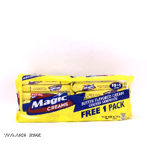 YOYO.casa 大柔屋 - Magic Creams Butter Flavoured Cream Cracker Sandwich,280g 