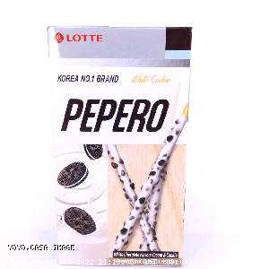 YOYO.casa 大柔屋 - Lotte Pepero White Chocolate Biscuit Stick,32g 