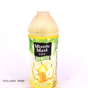 YOYO.casa 大柔屋 - 膠樽Minute Maid蜂蜜雪梨汁飲品,420毫升 