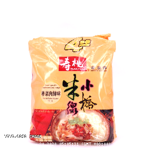 YOYO.casa 大柔屋 - Sautao Noodles Pork and Pickled Mustard Flavour,215g*4 