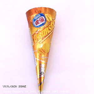 YOYO.casa 大柔屋 - Mango Ice Cream Cone With Mango Sauce and Chocolate Chip,125ML 
