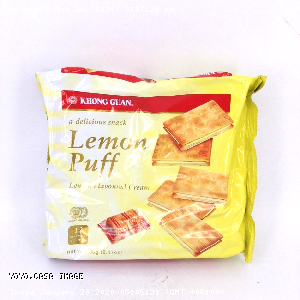 YOYO.casa 大柔屋 - Khong Guan  Lemon Flavoured Cream Puff Biscuits,260克 