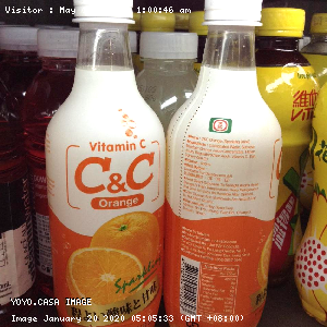YOYO.casa 大柔屋 - CC Orange Sparkling Drink ,500ml 
