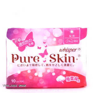 YOYO.casa 大柔屋 - Whisper Pure Skin Slim Pads 24cm,10s 