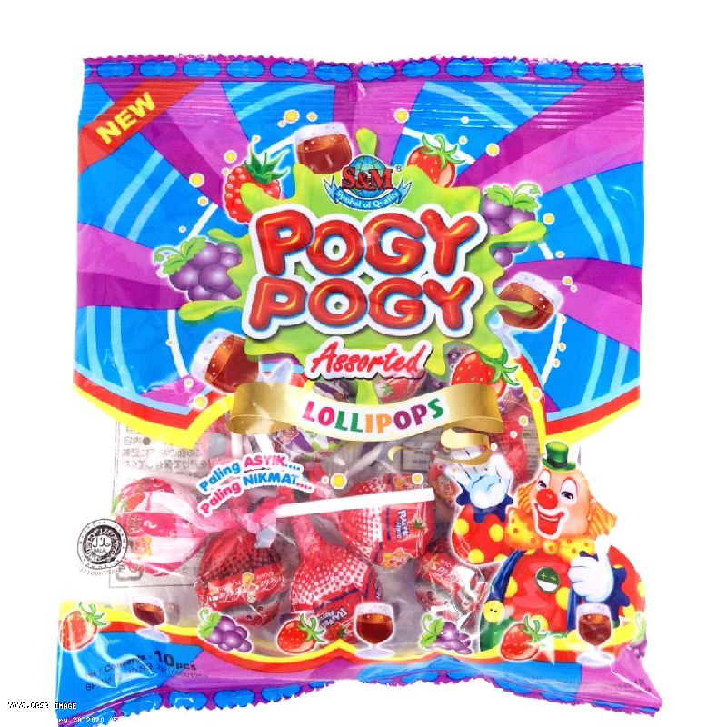  Online Store Pogy Pogy Assorted Lollipops 棒棒糖10s