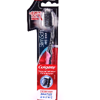 YOYO.casa 大柔屋 - Colgate Slim Soft Charcoal Toothbrush Ultra Soft,1pcs YOYO.casa 大柔屋 - Colgate Slim Soft Charcoal Toothbrush Ultra Soft,1pcs