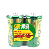 YOYO.casa 大柔屋 - 超霸碳性電池,C*2s <BR>C YOYO.casa 大柔屋 - 超霸碳性電池,C*2s <BR>C