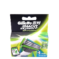 YOYO.casa 大柔屋 - Gillette Mach 3 Shaving Blade,4s 