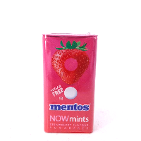 YOYO.casa 大柔屋 - mentos now mints strawberry flavour,18g 