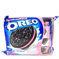 YOYO.casa 大柔屋 - Oreo Chocolate Sandwich cookies with Strawberry Cream,29.4g*9 YOYO.casa 大柔屋 - Oreo Chocolate Sandwich cookies with Strawberry Cream,29.4g*9