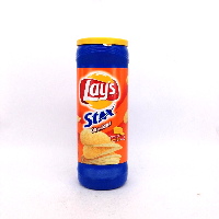 YOYO.casa 大柔屋 - Lays Stax Cheddar Flavored Potato Crisps,155.9g 