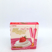 YOYO.casa 大柔屋 - Lotte strawberry stick biscuit ,50g 