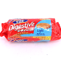 YOYO.casa 大柔屋 - McVities Digestive Light Reduced fat wheat biscuits,250g 