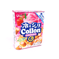 YOYO.casa 大柔屋 - 固力果冰感草莓牛奶味蛋卷,56g 