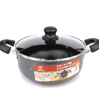 YOYO.casa 大柔屋 - Non Stick 24cm Dutch Oven Glass Lid,24cm 