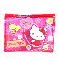 YOYO.casa 大柔屋 - SANRIO  KT PVC面網背拉鍊文件袋細, 