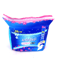 YOYO.casa 大柔屋 - WHISPER sanitary napkins 28cm,12s YOYO.casa 大柔屋 - WHISPER sanitary napkins 28cm,12s