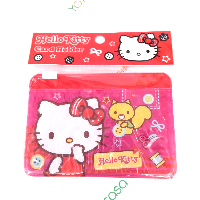 YOYO.casa 大柔屋 - SANRIO KT有膠拉鍊PVC雙層咭片套, 