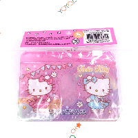 YOYO.casa 大柔屋 - SANRIO KT有膠拉鍊PVC雙層咭片套, 