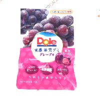YOYO.casa 大柔屋 - Dole gummy candy red grapes flavour,40g 