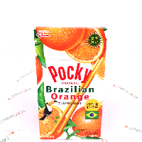 YOYO.casa 大柔屋 - Glico pocky chocolate brazilian orange biscuit sticks,57g 