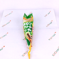 YOYO.casa 大柔屋 - Glico Gaint Caplico Melon Cream Soda Flavoured Snack ,32.7g 