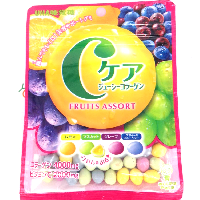 YOYO.casa 大柔屋 - UHA C Care Fruit Assort Candy ,60g 