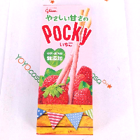 YOYO.casa 大柔屋 - Glico pocky strawberry biscuit sticks,27g 