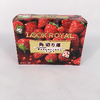 YOYO.casa 大柔屋 - 不二家LOOK ROYAL草莓朱古力,37g 