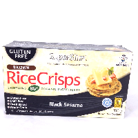 YOYO.casa 大柔屋 - WANT WANT BROWN RICE CRISPS BLACK SESAME,100g YOYO.casa 大柔屋 - WANT WANT BROWN RICE CRISPS BLACK SESAME,100g