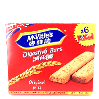 YOYO.casa 大柔屋 - Mcvities Digestive Bars,180g 