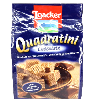 YOYO.casa 大柔屋 - Loacker Quadratini Chocolate,250g YOYO.casa 大柔屋 - Loacker Quadratini Chocolate,250g