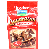 YOYO.casa 大柔屋 - Loacker Quadratini Napolitaner ,125g YOYO.casa 大柔屋 - Loacker Quadratini Napolitaner ,125g