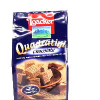 YOYO.casa 大柔屋 - Loacker Quadratini Chocolate,125g YOYO.casa 大柔屋 - Loacker Quadratini Chocolate,125g