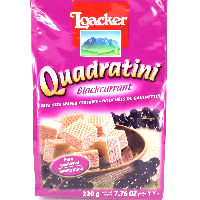 YOYO.casa 大柔屋 - Loacker Quadratini Blackcurrant,220g YOYO.casa 大柔屋 - Loacker Quadratini Blackcurrant,220g
