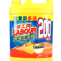 YOYO.casa 大柔屋 - 勞工牌檸檬洗潔精 泵裝,2L 