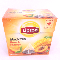 YOYO.casa 大柔屋 - LIPTON black tea peach And mango Flavour,20片 