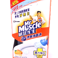 YOYO.casa 大柔屋 - 威猛先生潔廁清香凍補充裝(柑橘),38g*2 YOYO.casa 大柔屋 - 威猛先生潔廁清香凍補充裝(柑橘),38g*2