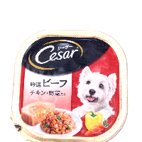YOYO.casa 大柔屋 - CESAR Dog Food Chicken with Beef and Vegetables,100g 