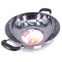 YOYO.casa 大柔屋 - 34CM 雙耳珍珠永不锈炒鍋,34cm 