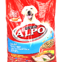 YOYO.casa 大柔屋 - PURINA ALPO Low Fat Dry Dog Food Chicken Liver and Vegetable Flavour,1.3kg 