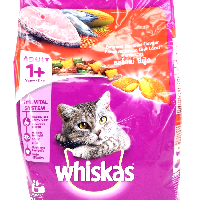 YOYO.casa 大柔屋 - Whiskas Adult Dry Cat Food Gourmet Seafood Flavour,1.2kg 
