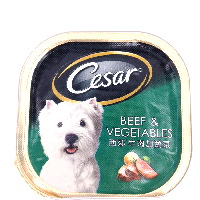 YOYO.casa 大柔屋 - Cesar Dog Food Beef and Vegetables,100g 