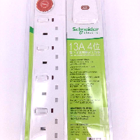 YOYO.casa 大柔屋 - Schneider Electric 4 Outlets Extension Socket,13A 