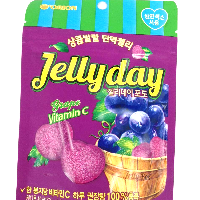 YOYO.casa 大柔屋 - ORION Jelly Day Candy Grape Flavour,49g 
