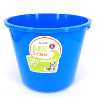 YOYO.casa 大柔屋 - 224 紅A膠挽水桶 （1加侖）,3.5L 