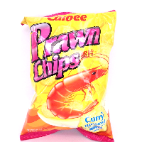 YOYO.casa 大柔屋 - Prawn Chips Curry Flavoured,75g 
